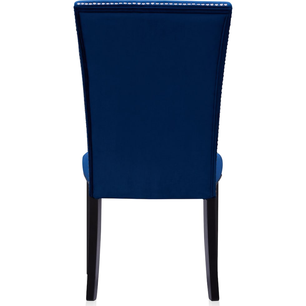 artemis blue side chair   