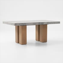 artemis gray marble beige natural legs  pc counter height dining room   