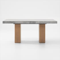 artemis gray marble beige natural legs  pc counter height dining room   
