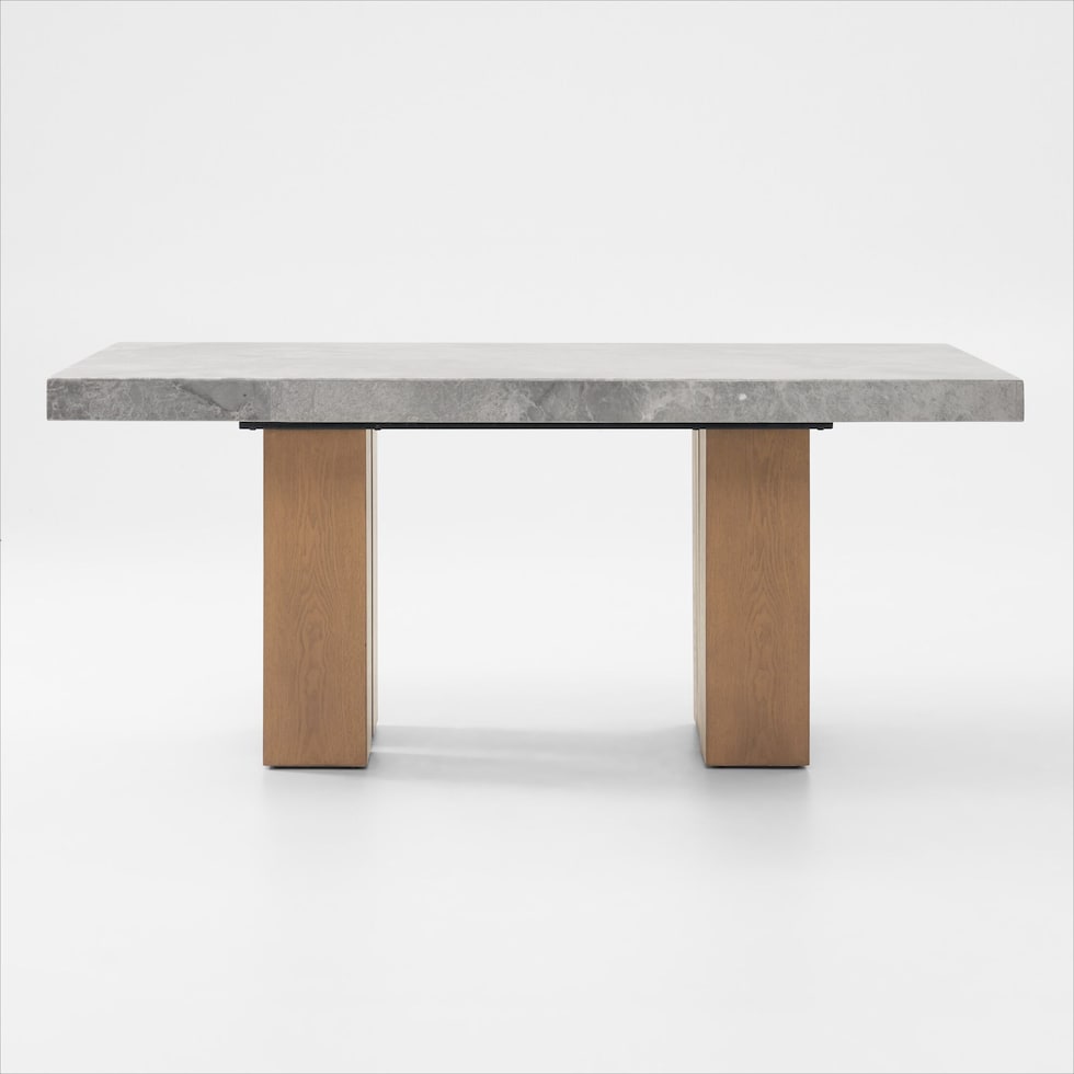 artemis gray marble beige natural legs  pc counter height dining room   