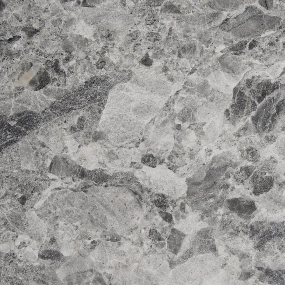 artemis gray marble black black legs  pc dining room   