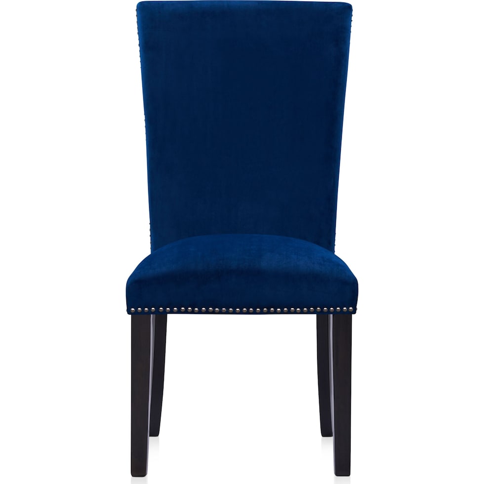 artemis gray marble blue black legs  pc dining room   