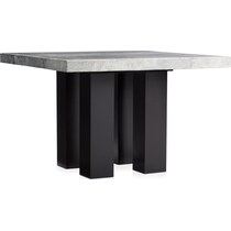 artemis gray blue  pc counter height dining room   