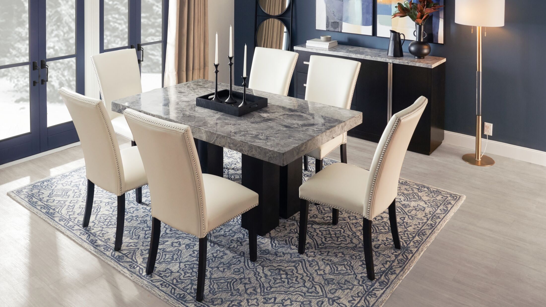 Value city marble dining outlet table