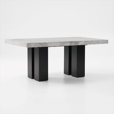 Artemis Marble Dining Table - Gray Marble