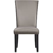 artemis gray side chair   