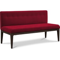 artemis red banquette   
