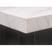 artemis white marble blue  pc dining room   