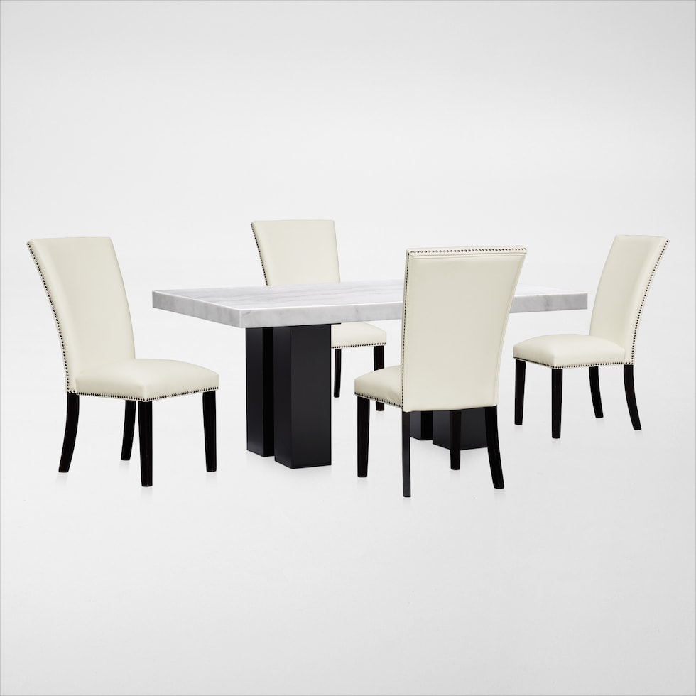 artemis white  pc dining room   