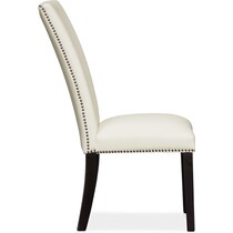 artemis white dining chair   