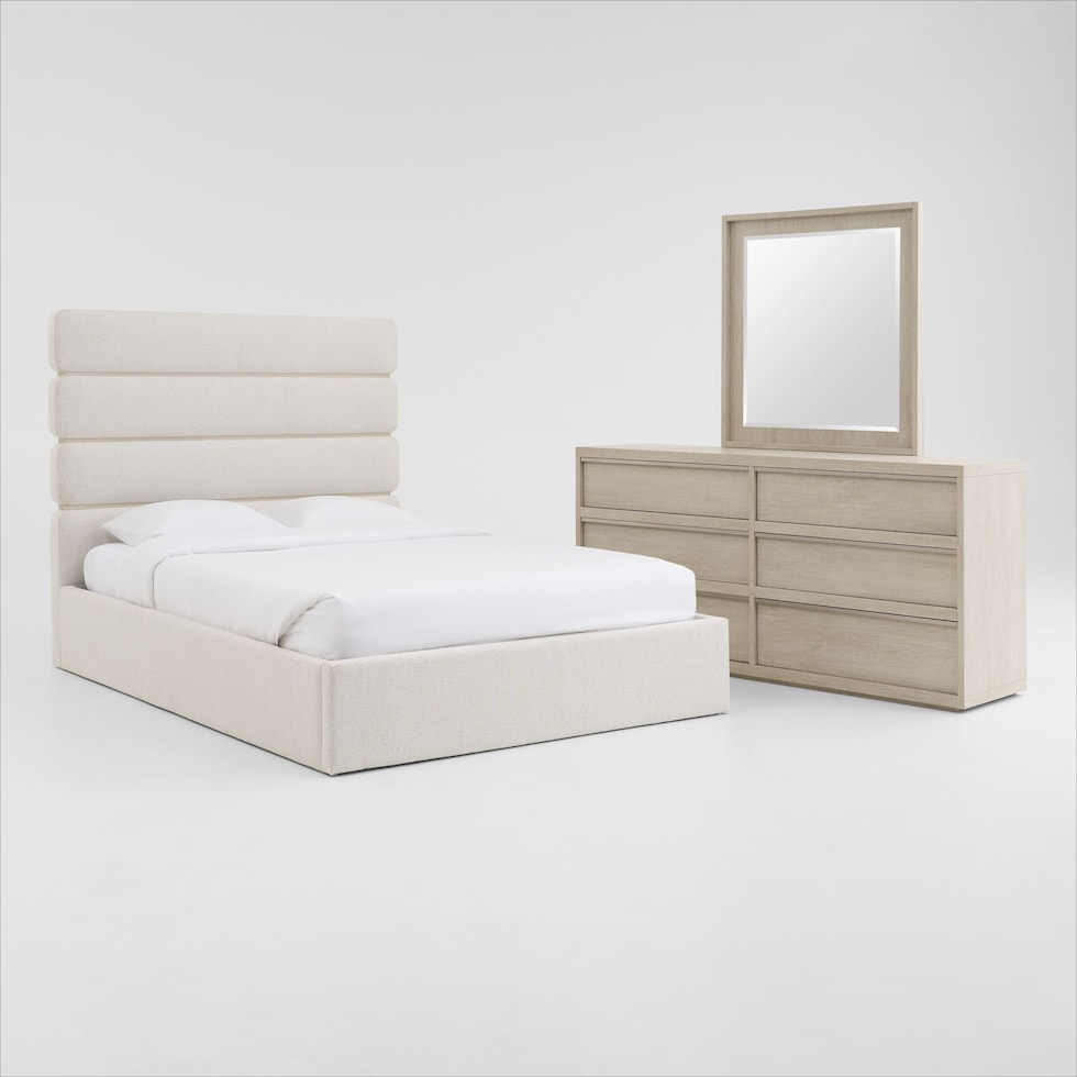 artesia bedroom gray  pc king bedroom   