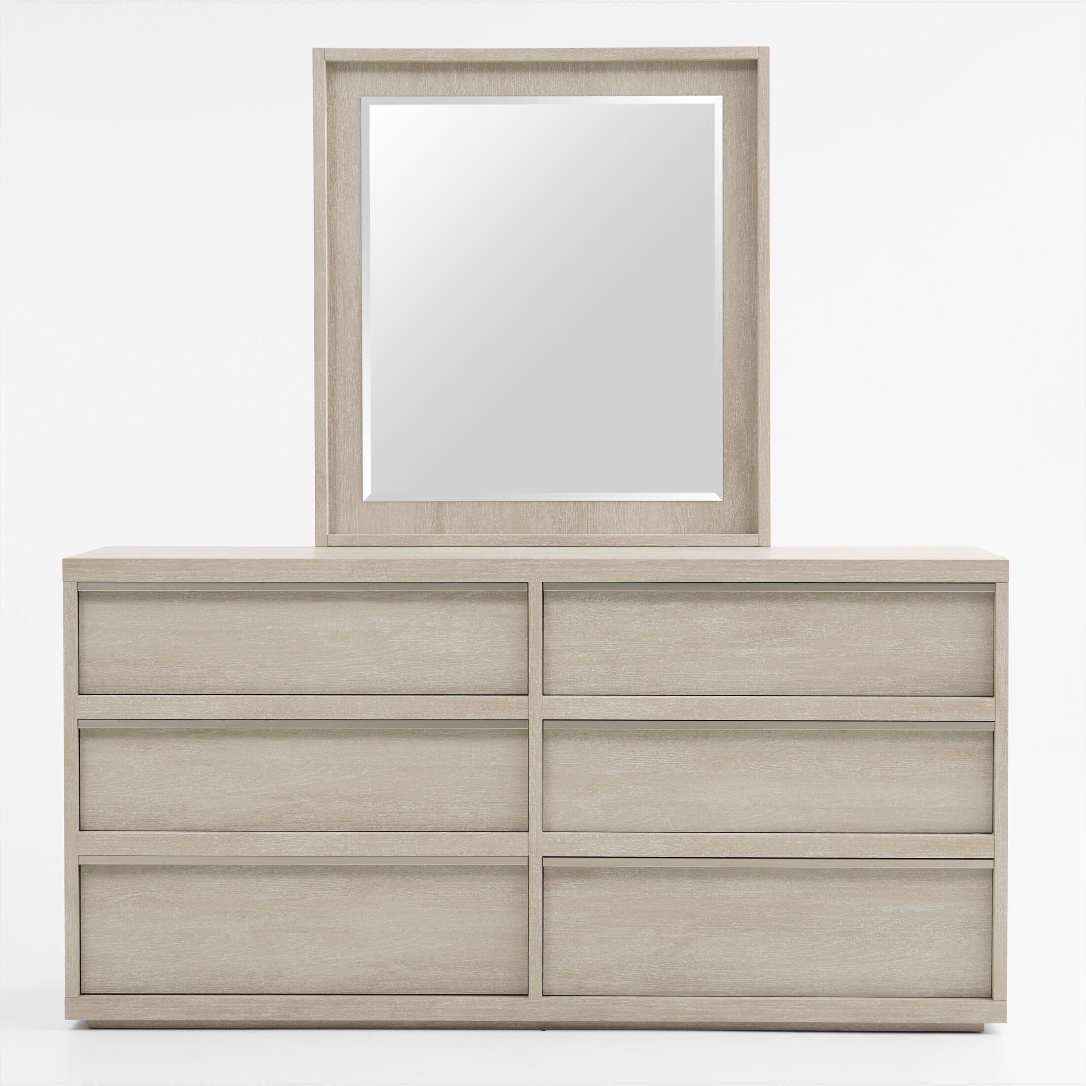 Artesia 6-Piece Upholstered Bedroom Set with Dresser | Value