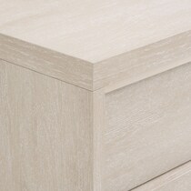 artesia bedroom gray nightstand   