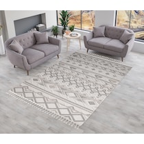 arwen beige gray area rug  x    