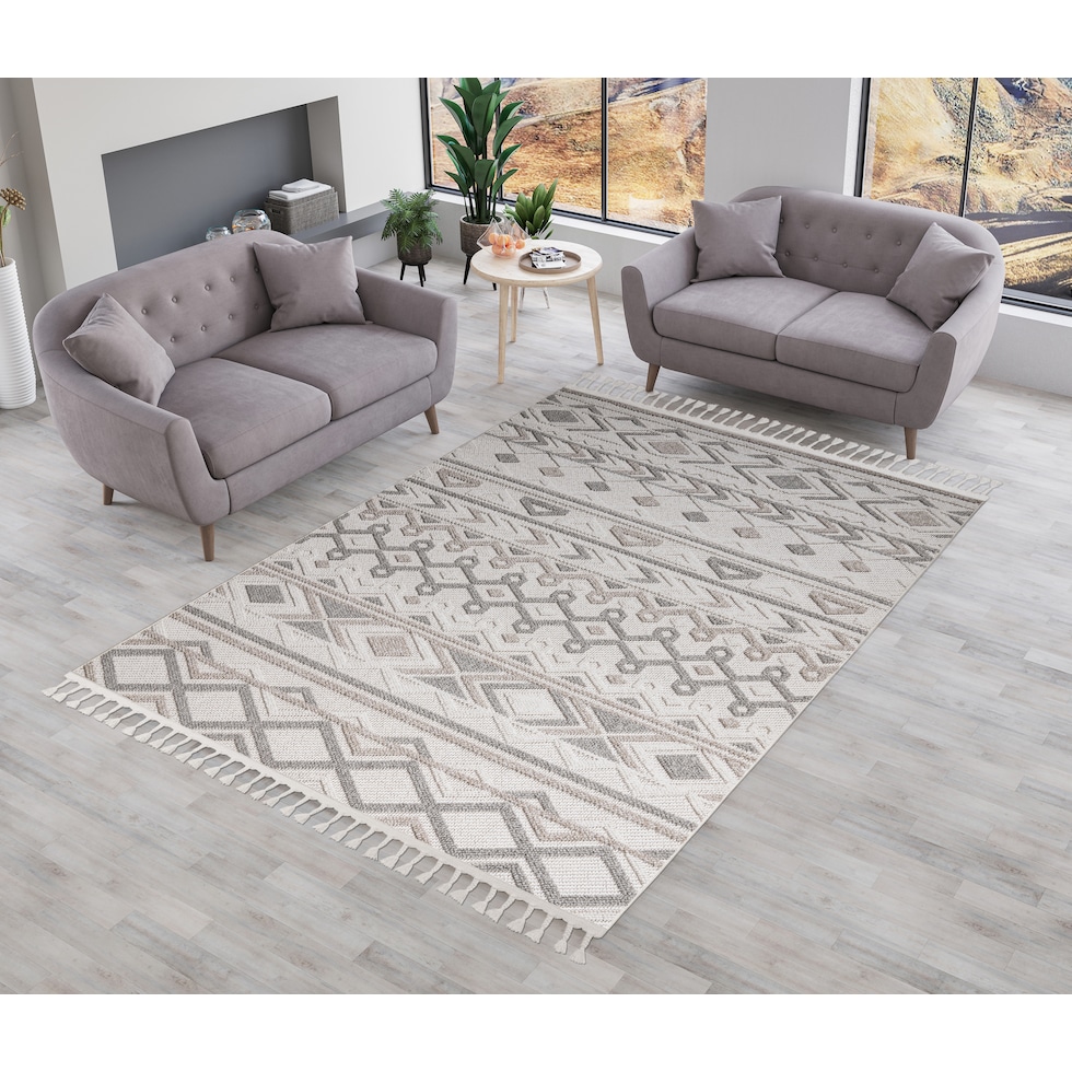 arwen beige gray area rug  x    