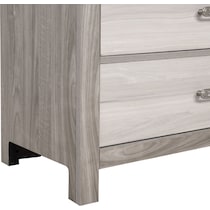 asher gray natural dresser and mirror   