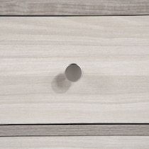 asher gray natural dresser and mirror   