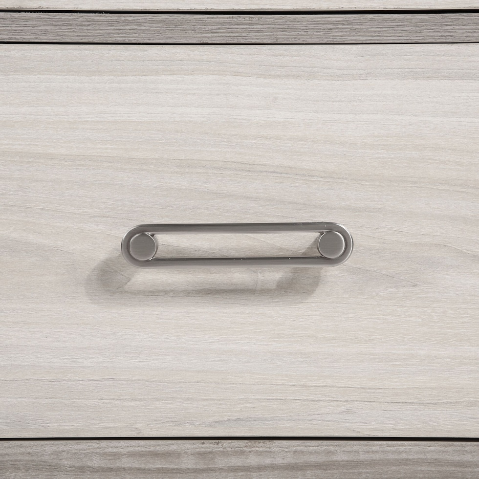 asher gray natural dresser and mirror   