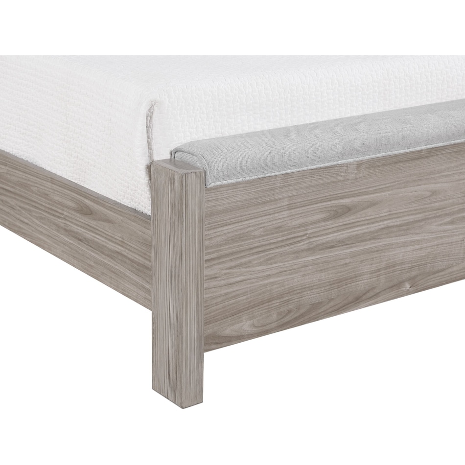 asher gray natural queen bed   