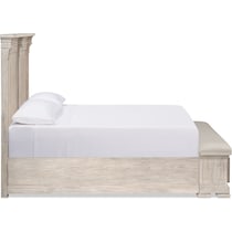 asheville bedroom sandstone king bed   