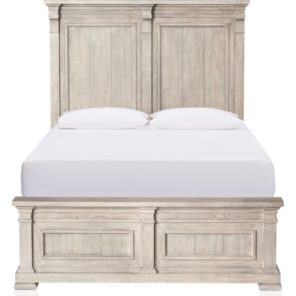 asheville bedroom sandstone queen bed   