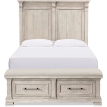 asheville bedroom sandstone queen bed   