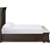 asheville bedroom tobacco queen bed   