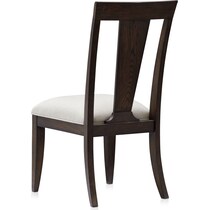 asheville dining dark brown  pc dining room   