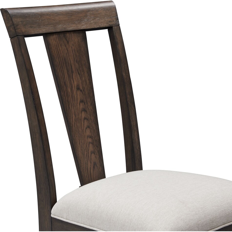 Asheville Round Extendable Dining Table with 4 SplatBack Side Chairs