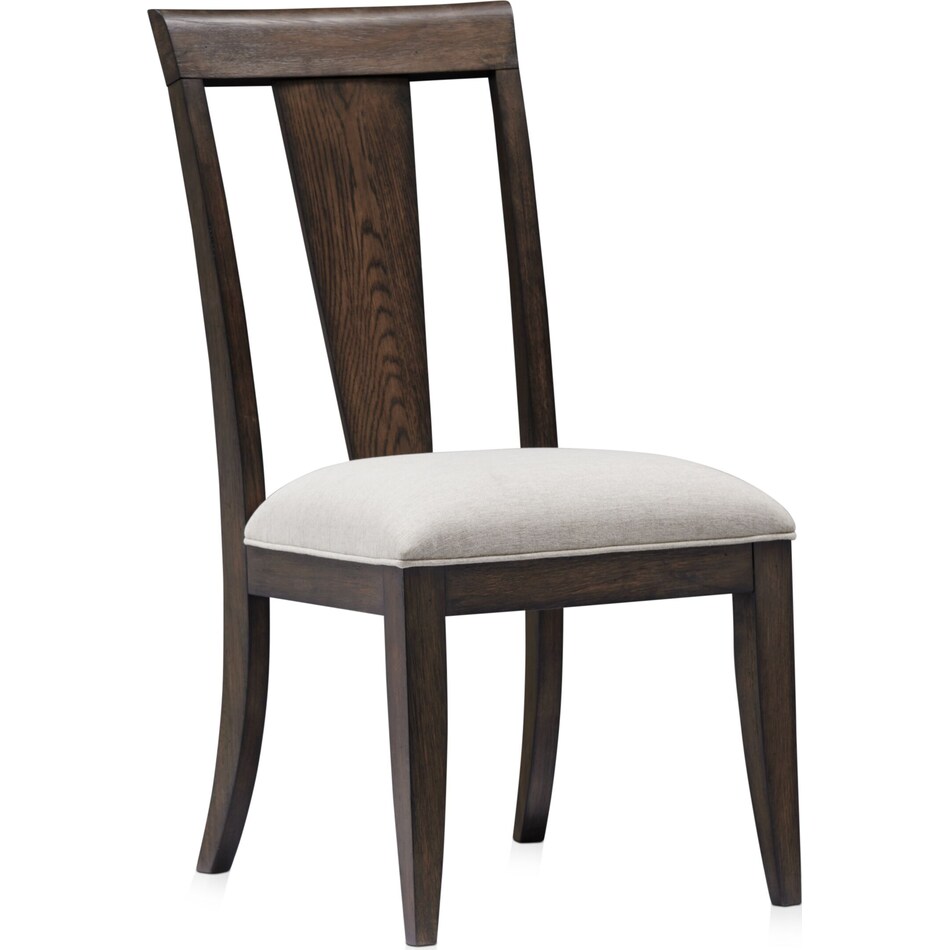 Asheville Round Extendable Dining Table with 6 SplatBack Side Chairs