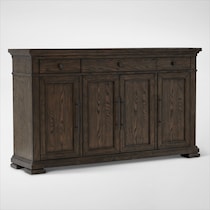 asheville dining dark brown buffet web   