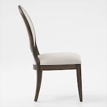 asheville dining dark brown dining chair   