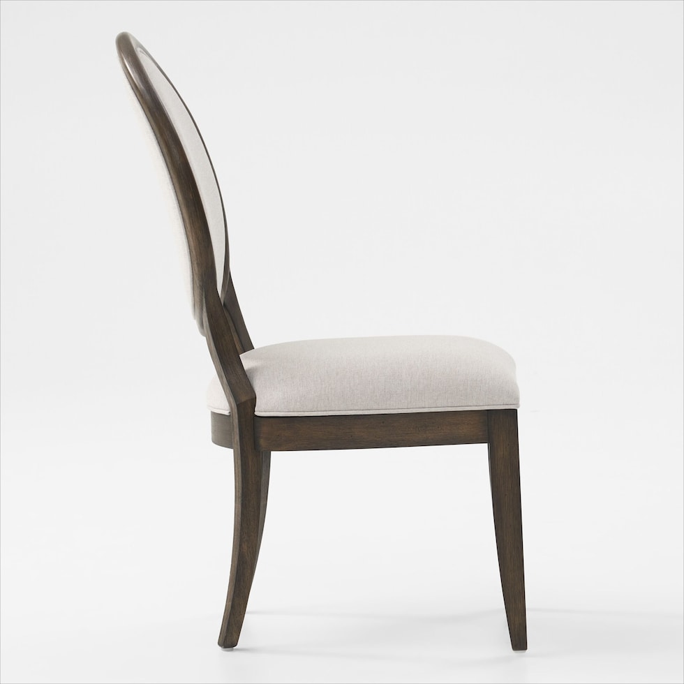 asheville dining dark brown dining chair   