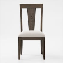 asheville dining dark brown dining chair   