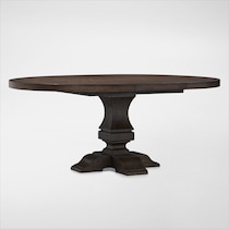 asheville dining dark brown dining table web   