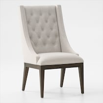 asheville dining dark brown host chair   