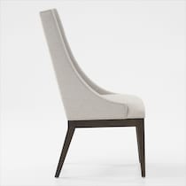 asheville dining dark brown host chair   