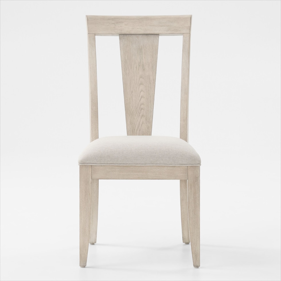 asheville dining light brown dining chair   