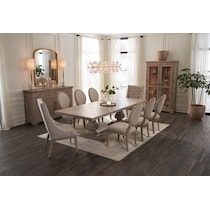asheville dining light brown dining table   