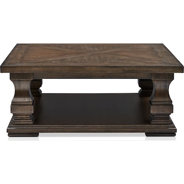 Asheville Square Coffee Table - Tobacco