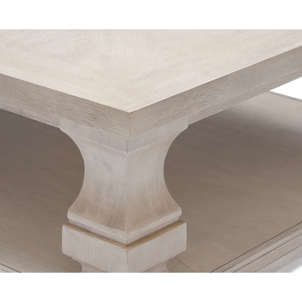 asheville tables light brown coffee table   