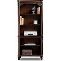 ashland dark brown bookcase   