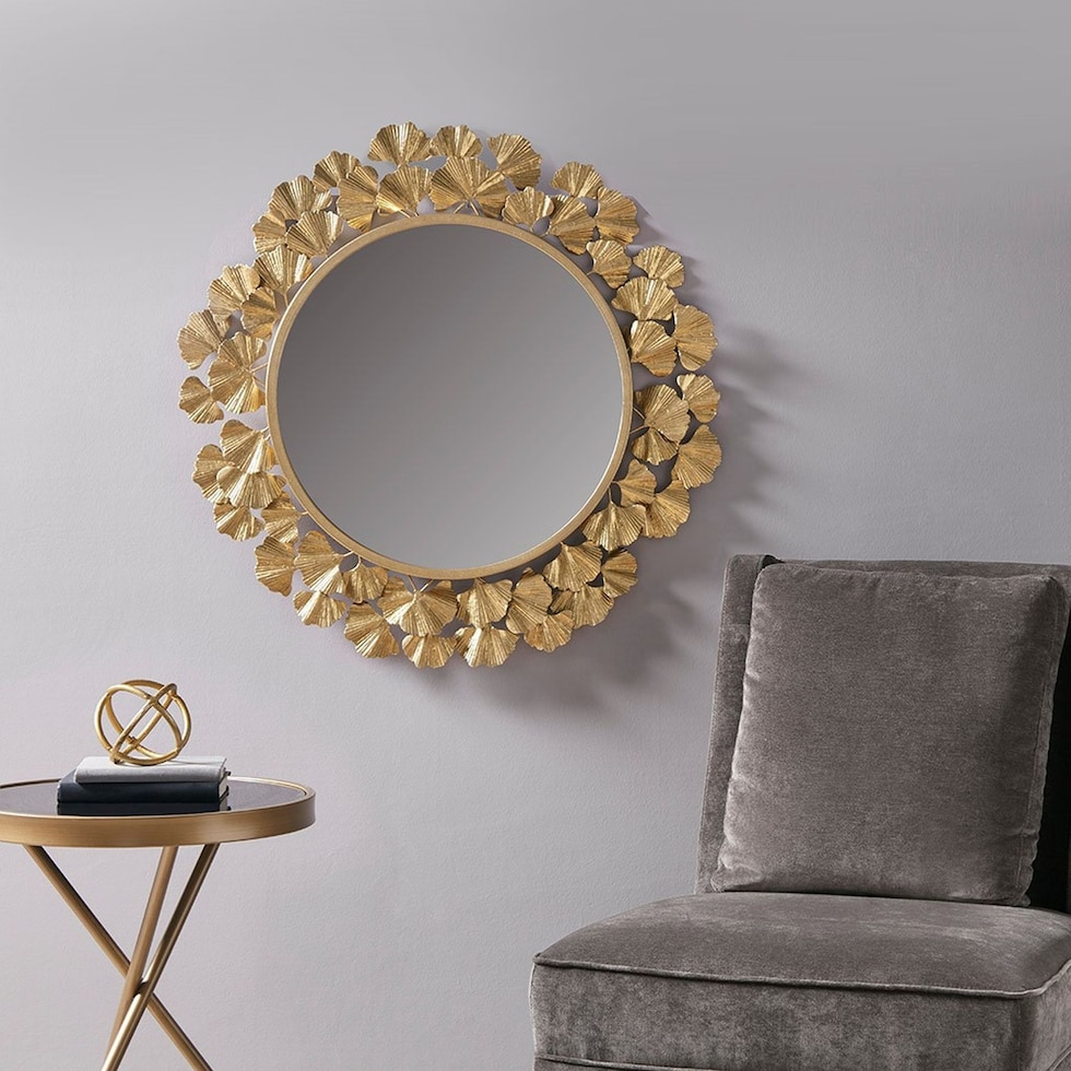 ashlar gold mirror   