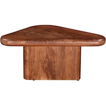 ashra dark brown coffee table   