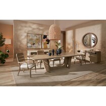 aspen dark brown mirror   
