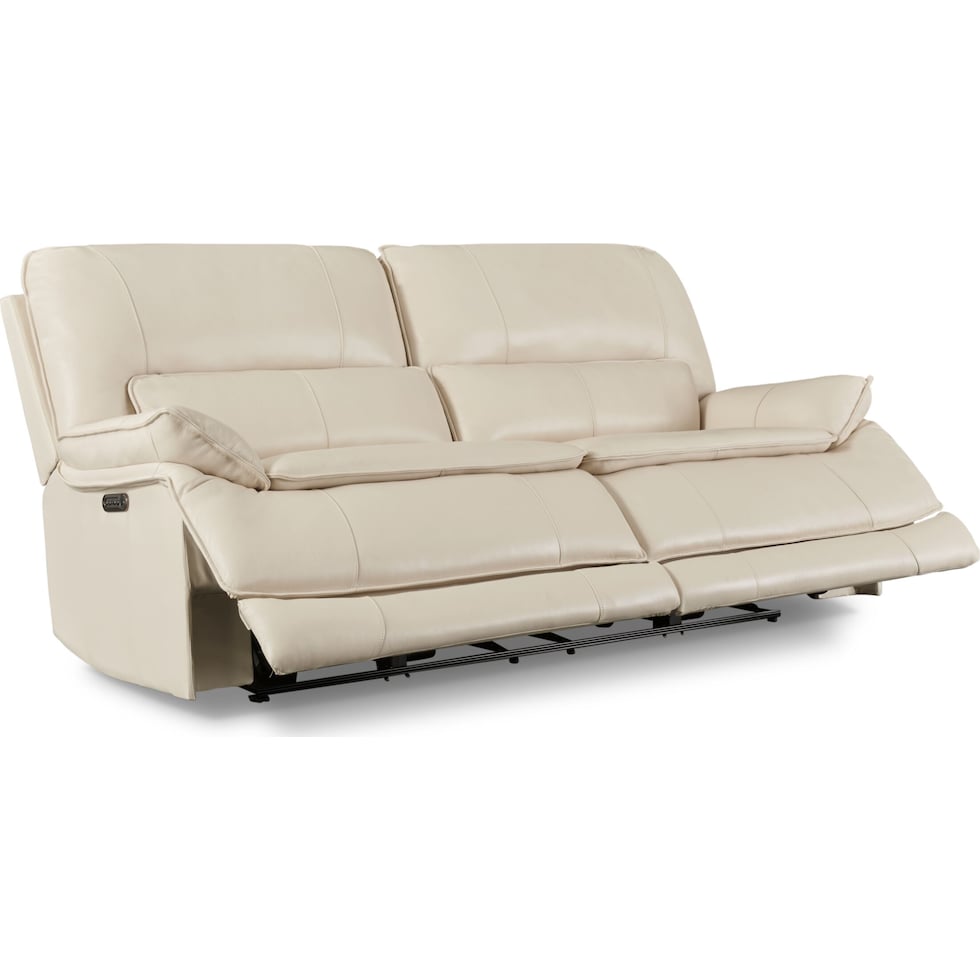 aston white sofa   