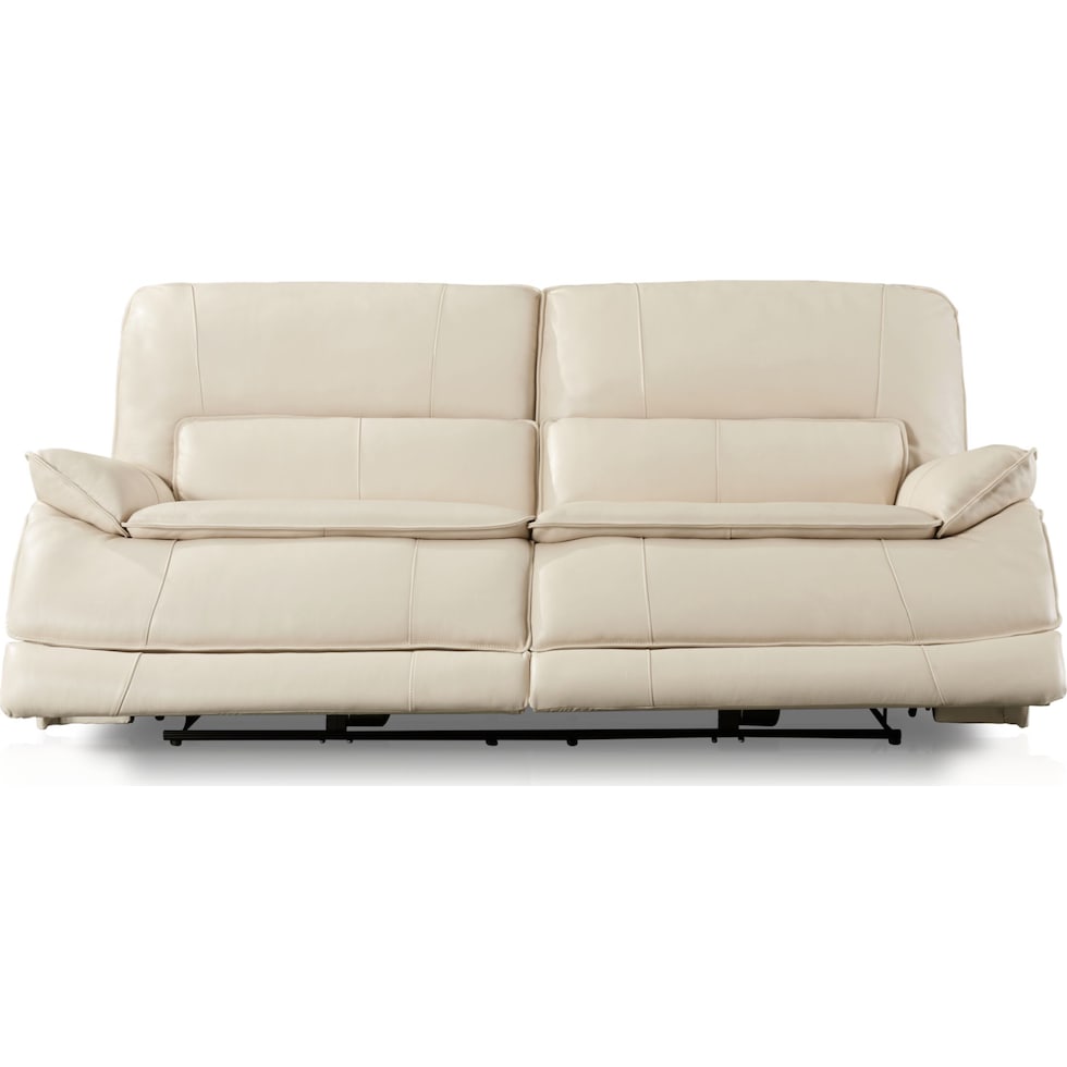 aston white sofa   