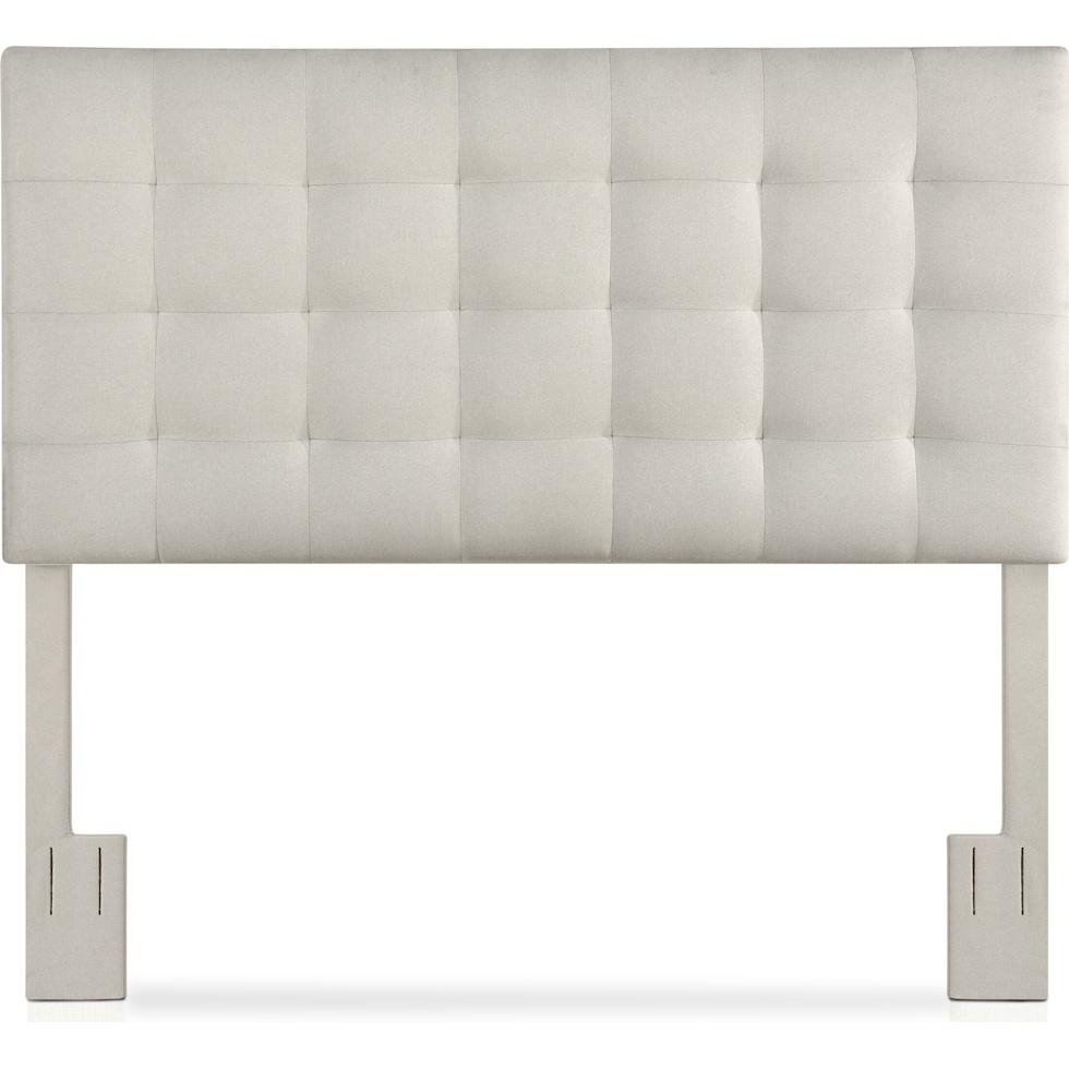 astrid gray full queen headboard   