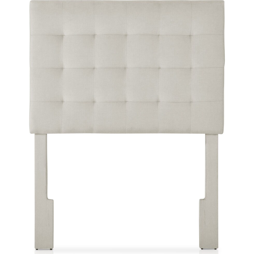 astrid gray twin headboard   