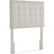 astrid gray twin headboard   
